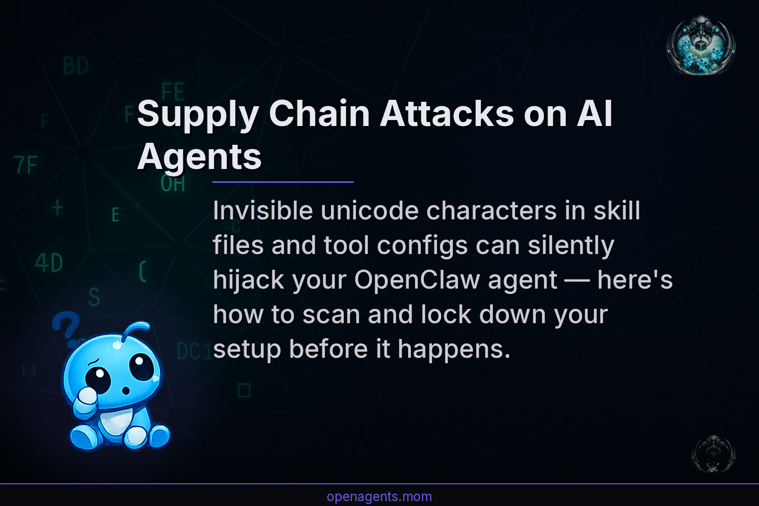Supply Chain Attacks on AI Agents: What Glassworm Means for Your OpenClaw Setup