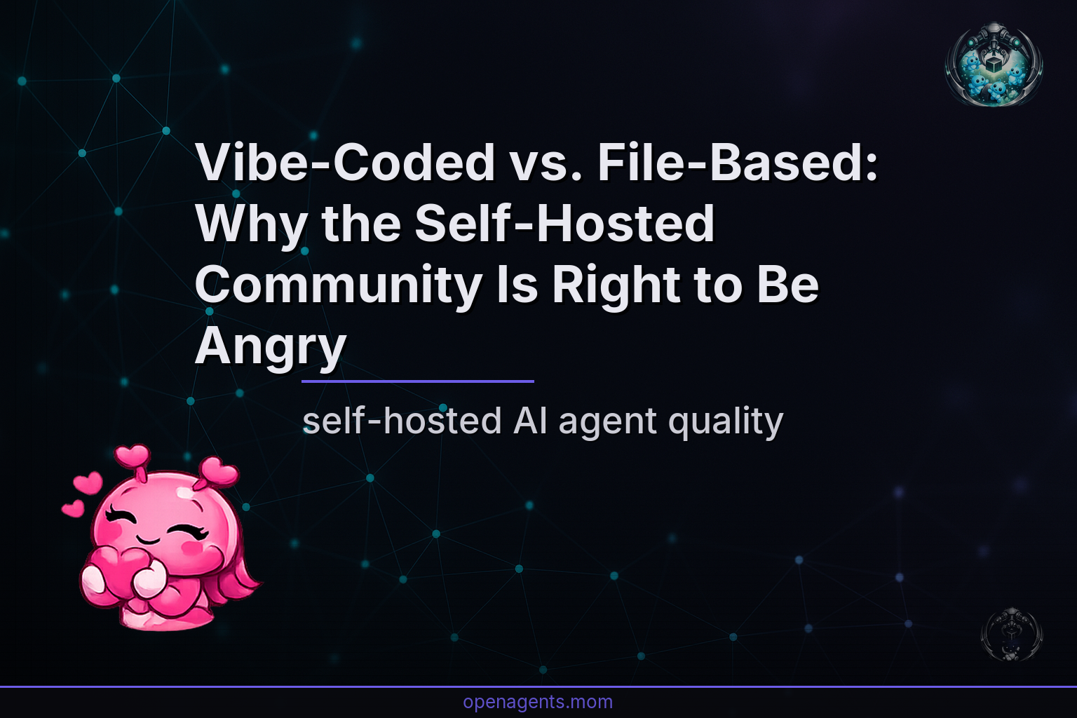Vibe-Coded vs. File-Based: Why the Self-Hosted Community Is Right to Be Angry